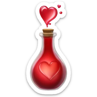 Love potion sticker