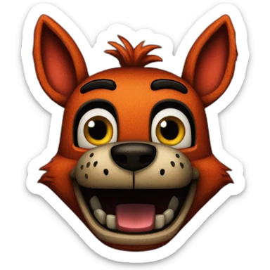 Five night at Freddy's foxy sticker