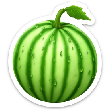 Melons that are sweating  sticker