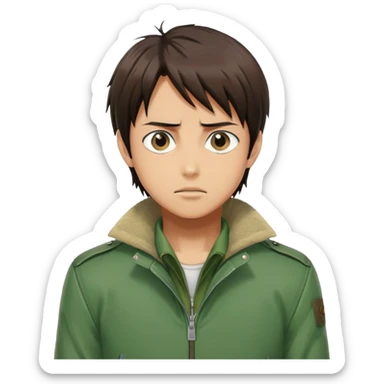 Eren jaeger  sticker