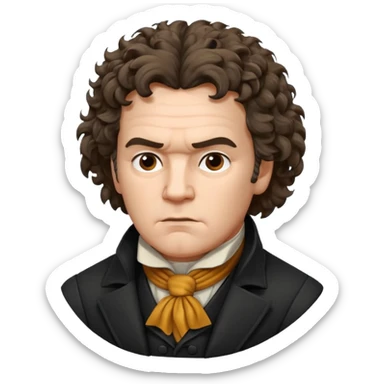 Beethoven  sticker
