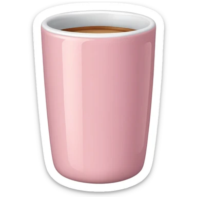 Light pink tumbler without face sticker