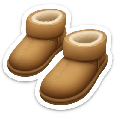 UGG slippers  sticker