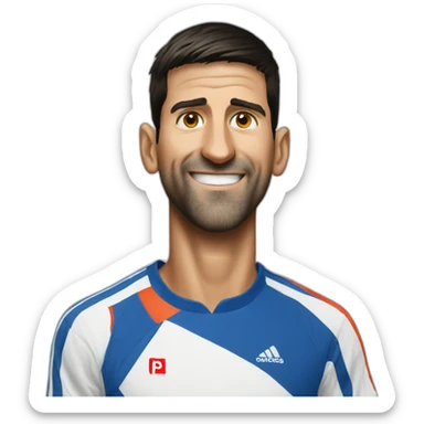 Djokovic sticker