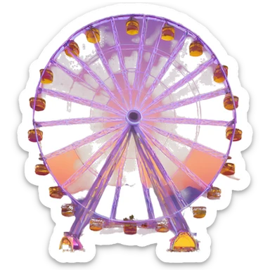 Coachella big wheel sticker