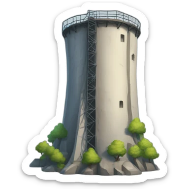 WardencliffTower electricity sticker