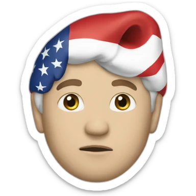 far right falg sticker