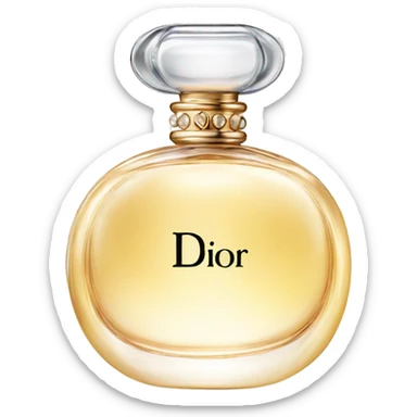 Dior perfume sticker