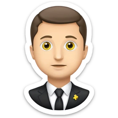 volodymyr zelensky sticker