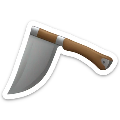 Make a hoe gardening tool sticker