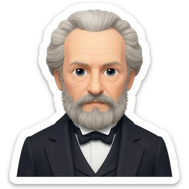 Arthur Schopenhauer sticker sticker