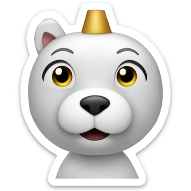 Happy new year with fireworks  sticker