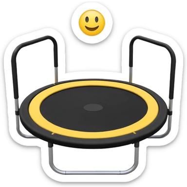mini trampoline sticker
