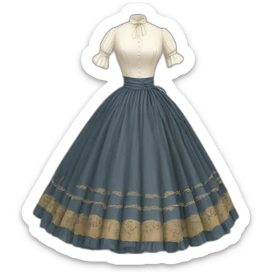 1890 Skirt sticker