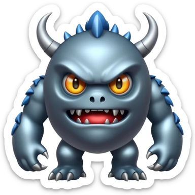 economic monster sticker