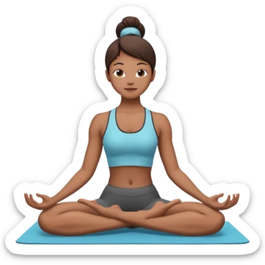 Yoga sticker