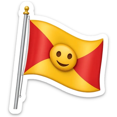 Crie um emoji da bandeira de minas gerais sticker