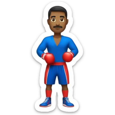 Coach de kickboxing sticker