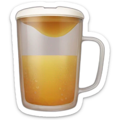 iso from valorant drinking bobba tea sticker