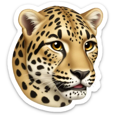 fiocco leopardato sticker
