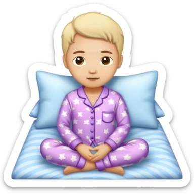 Cute pajamas  sticker