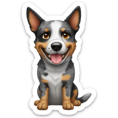 australian cattle dog sticker
