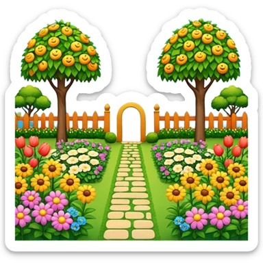 Garden of banban sticker