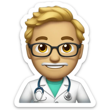 Docteur peluche sticker