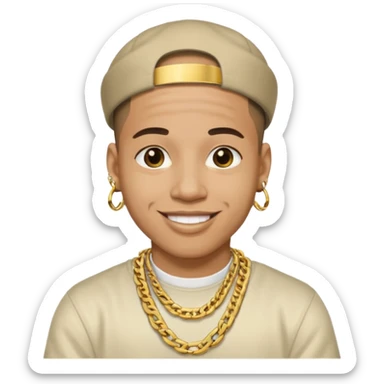 Rapper Oruam sticker