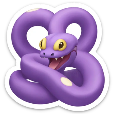  Ekans-Swoobat-Noibat-Fakémon sticker