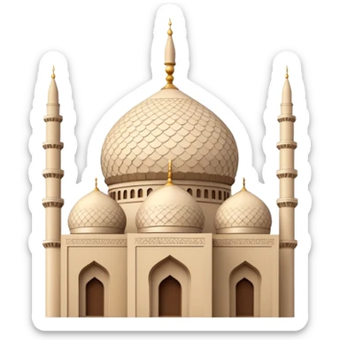 mosque roof sticker