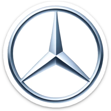 Logo mercedes sticker