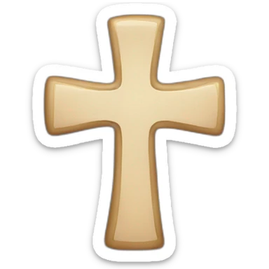 Cross sticker