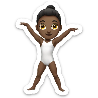 A rythmic gymnast  sticker