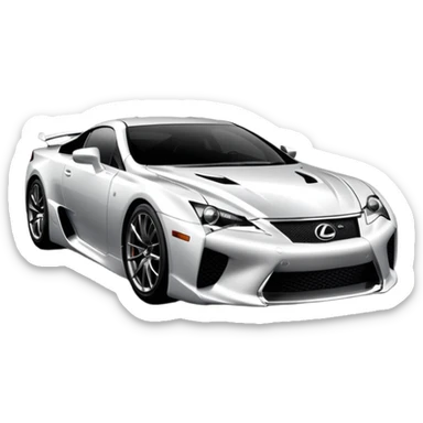 Lexus LFA  logos sticker