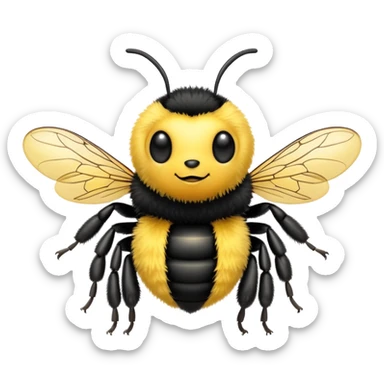 cute bumblebee sticker