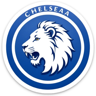 Chelsea logo sticker