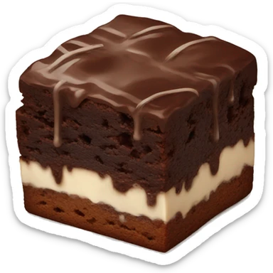 chocolate brownie sticker