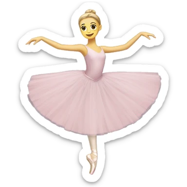 Ballet sticker