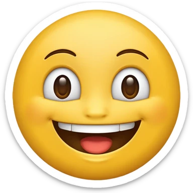 A FE!N emoji sticker