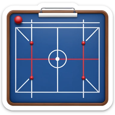 tactics board nfl blue (#00A3E0) and red (#F9423A) sticker