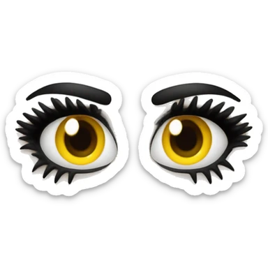 mascara sticker