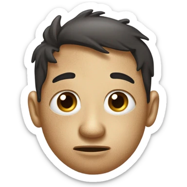 Hyperpigmentation drawing meme sticker