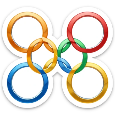 olympic rings sticker