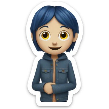 Coraline  sticker