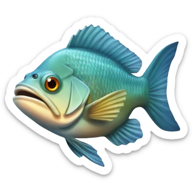 Snapper fish  sticker