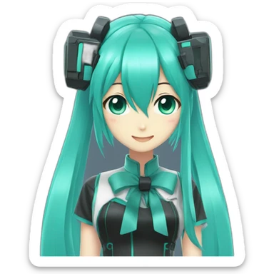 hatsune miku sticker