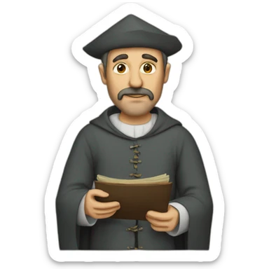 middle ages taxman sticker