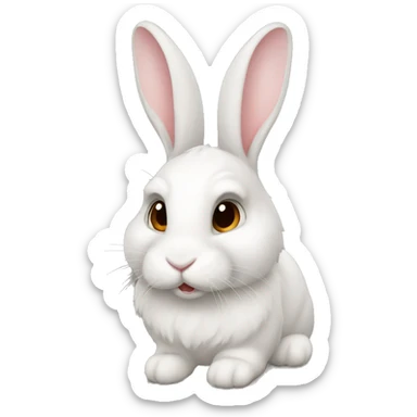 Californian rabbit sticker