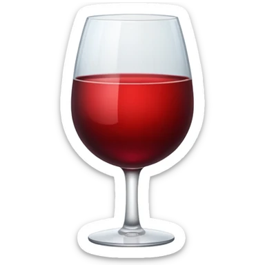 I want an emoji that describes that no drinks allowed but with a glass of wine sticker